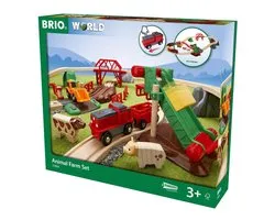 BRIO Circuit de la ferme et locomotive à pile