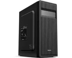 Zalman T6, ATX Mid Tower PC Case / - Ventilateur pré-insalled: 1x 120mm (arrière) / - des buses d' Air à l' avant et le côté gauche pour un refroidissement efficace / - Appui à 5..25 ODD devant / - Dimension: 370 (D ) x 200 (l) x 430 (H) mm
