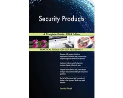 Security Products A Complete Guide - 2024 Edition