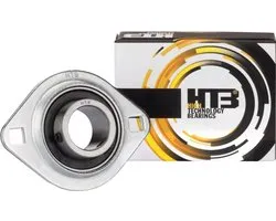 HTB SBPFL 204 Flenslager Plaatstaal Boordiameter 20 mm Gatafstand 71.5 mm