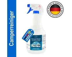 K&R Ventures® CamperClean Schoonmaakmiddel – 0,5L Concentraat – Camper, Caravan & Bootreiniger – Verwijdert Vet, Insecten, Aanslag & Vuil – Professionele Multifunctionele Reiniging