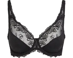Hunkemöller Niet-voorgevormde beugel bh Diva Zwart C95