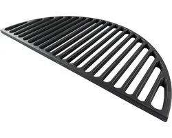 Grill Guru Large Cast Iron Half Moon Grill - 47cm