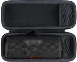 Duurzame Waterdichte Hard Case voor Draagbare Bluetooth Speaker, Geschikt voor JBL Flip 4, 5, 6, 7, Zwart