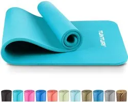 Tapis de fitnessTunturi - NBR - 1,5cm - Turquoise