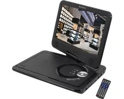 Soundmaster PDB1910SW Lecteur DVD/Blu-Ray portable Lecteur DVD portable Convertible 25,6 cm (10.1") 1024 x 600 pixels Noir