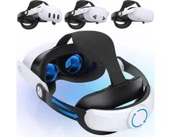 Comfortabele Batterij Hoofdband voor Oculus Quest 2/3/3S - Elite Riem voor VR Gaming