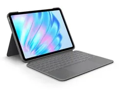 Logitech Combo Touch - QWERTZ Duits - Smart Connector - Grijs
