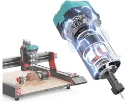 Houten Trimmer en Router Spindel voor CNC Graveermachine - 800W Compacte Router Tool
