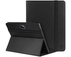 Rosso Element Hoes Geschikt voor OnePlus Pad Go / Oppo Pad Neo / Air 2 | Book Case | Volledige bescherming | Elastische band | Sleep/Wake functie | Met Penhouder | Verstelbare standaard | Zwart