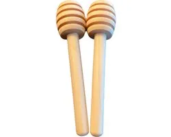 Cuillère à miel en bois- 2 pièces- 8 CM- Honey Dipper- Honey Dipper