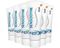 Sensodyne - Tandpasta - Rapid Relief - 75ml x 6