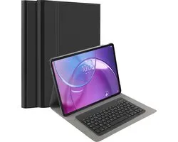Cazy Housse tablette avec clavier compatible avec Lenovo Idea Tab Pro (gen 2) - AZERTY Bluetooth Keyboard Case - Noir