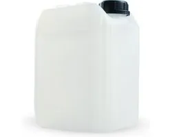 Jerrycan empilable de 5 litres Jerrycan approuvé par l'ONU, bidon d'essence / désinfection de 5 litres