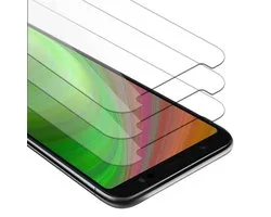 Cadorabo 3x Protecteur d'écran pour Asus ZenFone LIVE / 3 GO - Film Armure de Protection en CRYSTAL CLEAR - Verre de protection d'écran trempé de dureté 9H avec 3D Touch