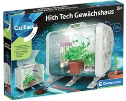 Clementoni 59406 Galileo High Tech Gewächshaus Experimenteerbox Vanaf 8 jaar
