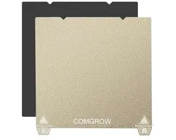 Ender 3 V3 SE PEI spring steel 235 x 235 mm, texture PEI plate magnetic flexible heating bed, 235 mm para Creality K1/Ender 3 V3 KE/Ender 3 V2/Ender 3 V2 Neo/Ender 3 Neo/CR-10 SE