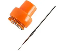 Namvo 1PCS Thread Crochet Loom Orange Mesh Crinkle Auto Release For Knitting - ShopVlot