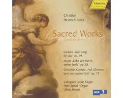 Collegium Vocale Siegen, Peter Scholl, Ulrich Stötzel - Rinck: Geistliche Werke (CD)
