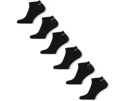 O'Neill - Unisex Sneakersokken - 6-pack - Maat 43/46 - Zwart