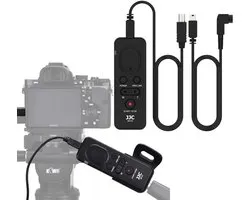 Multi-terminal afstandsbediening voor digitale camera's - Geschikt voor Sony a7R V, a7 IV, A6600, A6400, a7S III, ZV-1, A9, A99, A7, A7R, A7S, RX100 VII, FDR-AX53, CX405 en CX900 - Ideaal voor lange belichtingen en zelfportretten