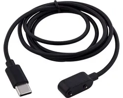 Câble de charge USB-C Huawei – 1 mètre – Zwart – Compatible avec les bracelets 6/7/8/9 et Watch Fit 1/2/3/4