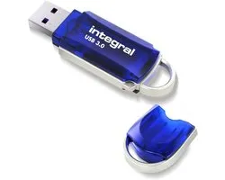 512 GB USB 3.2 Gen 1 Flash Drive tot 120 MB/s - Blauw