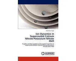 Ion Dynamics in Supercooled Calcium Nitrate-Potassium Nitrate Melt