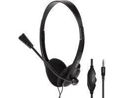 LogiLink HS0055 - Stereo Headset, 1x 3,5 mm stereo stekker, microfoon