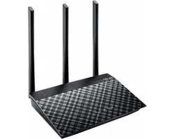 ASUS RT-AC750 - Draadloze router - Dual-band - Fast Ethernet - Zwart