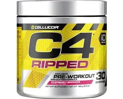 Cellucor C4 Ripped Pre-Workout - 30 portions - Limonade Framboise