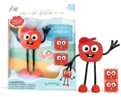 Glo Pals Sammy, Light Up Cubes, Characters, Rood, 1+2 stuks