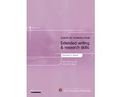 English for Academic Study - Extended Writing & Research Skills Teacher Book - Edition 1