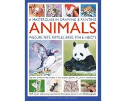 A Masterclass In Drawing & Painting Animals (wildlife, Pets, Reptiles, Birds, Fish & Insects)