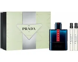 Prada Luna Rossa Ocean Gift Set 100 ml EdT + 10 ml EdT + 10 ml EdT
