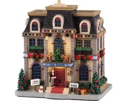 Lemax - Christmas At The Savoy, With 4.5v Adaptor - Kersthuisjes & Kerstdorpen