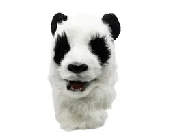 Realistisch Panda Masker fursuit – Pluche masker Cosplay & Verkleed Hoofd – Met Meebewegende Mond bij Praten – Carnaval masker - Halloween masker