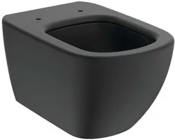 Ideal Standard Tesi - Hangend toilet, Aquablade, zwart T0079V3