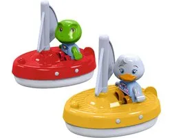 Big - AquaPlay - 2 Zeilboten + 2 Figuren - Waterbaanaccessoires