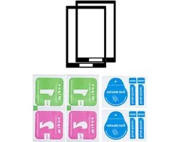 Allecto Plus - Gehard Glas Screen Protector Set voor Namvo Shadow Stone X4 - HD Krasbestendige Film - Tweedelige Kit met Explosiebestendige Bescherming