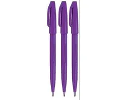 Pentel S520 Vezel Puntpotlood 2mm Violet 1mm Lijn
