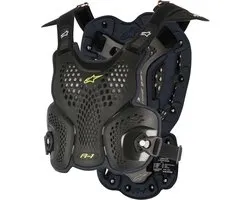 Alpinestars A-1 Rugbeschermer Zwart Antraciet - Motorprotectie