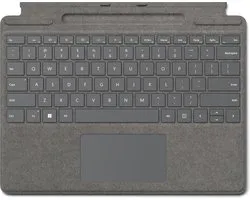 Microsoft Surface Pro Signature Keyboard Platina Microsoft Cover port QWERTY US