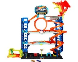 Hot Wheels - City Ultieme Garage Speelset - Met 2 metalen auto's