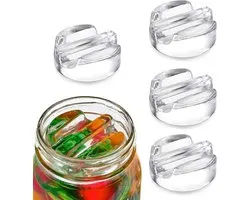 Fermentation weights, glass weights for fermentation, cucumbers, canning glass, weight for fermentation with wide - ShopVlot