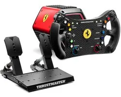 Thrustmaster T818 Ferrari 488 GT3 Simulator - Direct Drive Racestuur met pedalen en Force Feedback - voor PC - 10NM constant -