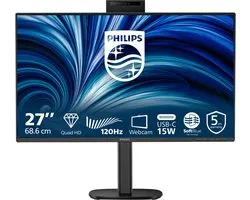 Moniteur d'ordinateur Philips 27B2N3500JH 68,6 cm (27") 2560 x 1440 Pixels Quad HD LCD Noir