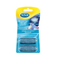 Scholl Velvet Smooth Verwisselbare Roller Diamantkristallen 2x6 Regular Voordeelverpakking