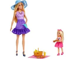 Barbie Malibu Picknickset met Chelsea - Modepop
