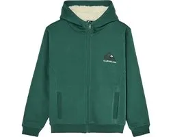 Quiksilver Eqbft03947 Sweatshirt Met Rits Groen 16 Years Jongen